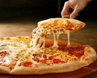 Free Pizza with your Lake Simcoe ice fishing hut rentals